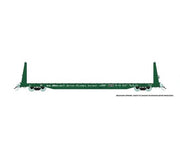 Rapido Trains 147005A HO Scale 62' Bulkhead Flatcar British Columbia BCIT # Varies