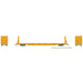 Rapido Trains 147007A HO Scale 62' Bulkhead Flatcar Ontario Northland ONT # Varies