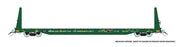 Rapido Trains 147010A HO Scale 62' Bulkhead Flatcar (Ex-BN) Iowa Chicago Eastern IC&E # Varies