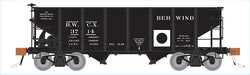 Rapido Trains 148004A HO Scale GLa 2-Bay Hopper Berwind BWCX # Varies