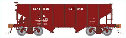 Rapido Trains 148006A HO Scale GLa 2-Bay Hopper Canadian National CN # Varies