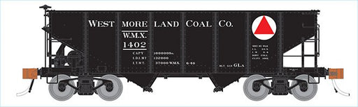 Rapido Trains 148009A HO Scale GLa 2-Bay Hopper Westmoreland Coal WMX # Varies
