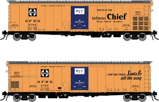 Rapido Trains 156007A HO Scale RR-60 Reefer Santa Fe San Francisco Chief SFRD # Varies