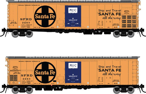 Rapido Trains 156010A HO Scale RR-61 Reefer Santa Fe All The Way SFRD # Varies