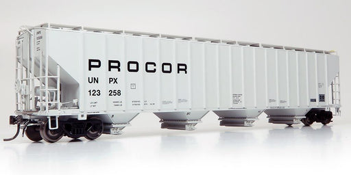 Rapido Trains 157006A HO Scale Procor 5820 Covered Hopper "Mid" UNPX #'s Vary