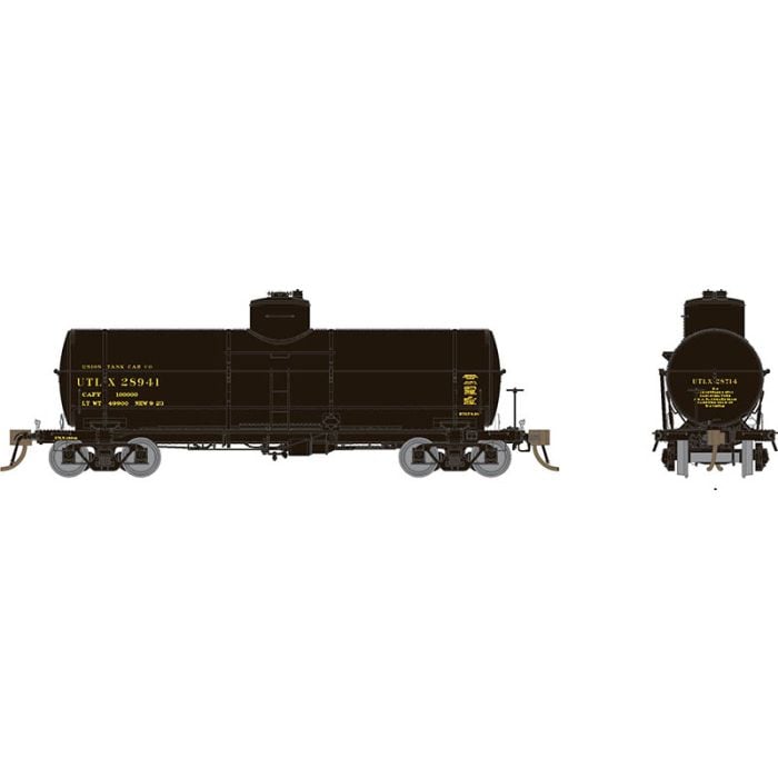 Rapido Trains 159002A HO Scale X-3 Tank Car "1930s"  UTLX # Varies
