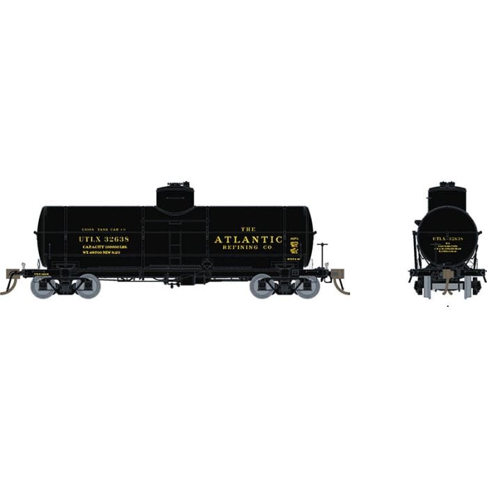 Rapido Trains 159005A HO Scale X-3 Tank Car Atlantic Refining UTLX # Varies