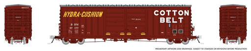 Rapido Trains 170002A HO Scale PCF B70 Boxcar Cotton Belt SSW #2 (# Varies)