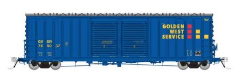 Rapido Trains 170006A HO Scale PCF B70 Boxcar Golden West Galveston GVSR # Varies