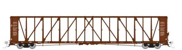 Rapido Trains 174003A HO Scale NSC 73' Centerbeam Flatcar Canadian National CN # Varies
