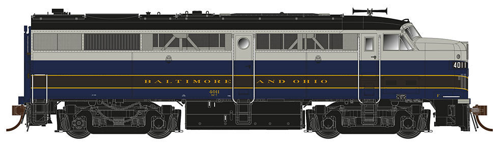 Rapido Trains 21004 HO Scale ALCo FPA2, Baltimore & Ohio "1956 Scheme" B&O #811