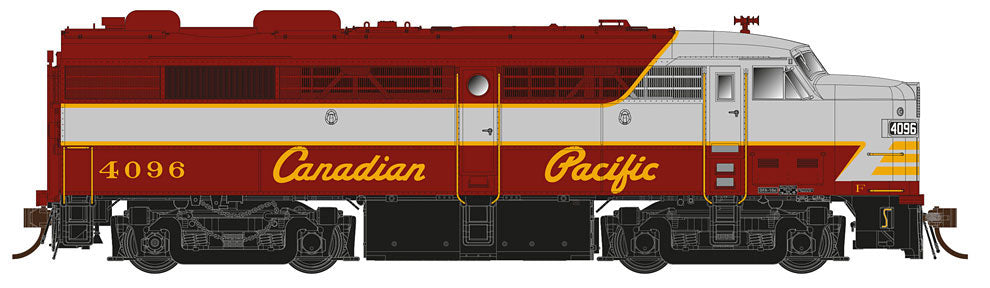 Rapido Trains 21525 HO Scale ALCo MLW FPA2 Canadian Pacific "Script" CPR #4083 [DCC & Sound]