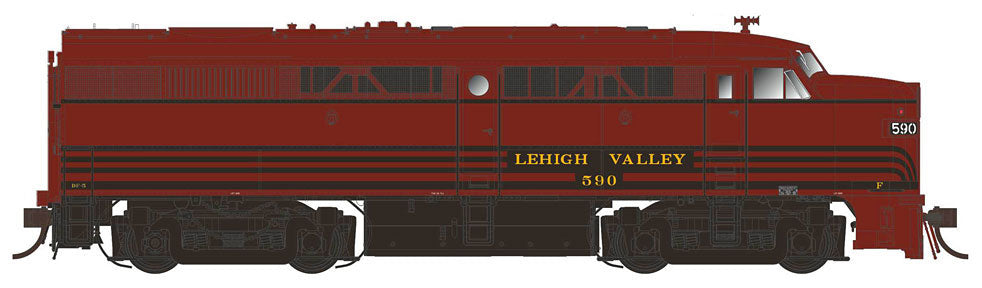 Rapido Trains 21539 HO Scale ALCo FPA2 Lehigh Valley LV #590 [DCC & Sound]