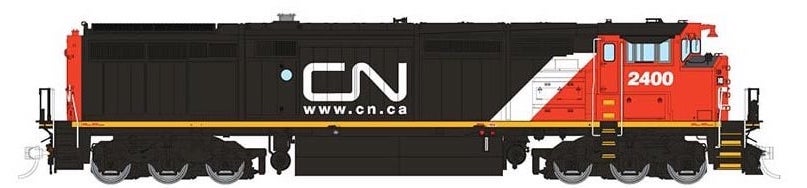 Rapido Trains 24007 HO Scale GE Dash 8-40CM Canadian National "Website" CN 2400