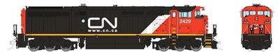 Rapido Trains 24008 HO Scale GE Dash 8-40CM Canadian National "Website" CN 2429