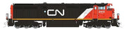 Rapido Trains 24009 HO Scale GE Dash 8-40CM Canadian National "Noodle" CN 2415