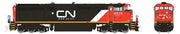 Rapido Trains 24021 HO Scale GE Dash 8-40CM CN Website BC Rail 4615