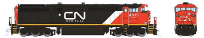 Rapido Trains 24021 HO Scale GE Dash 8-40CM CN Website BC Rail 4615