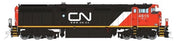 Rapido Trains 24021 HO Scale GE Dash 8-40CM CN Website BC Rail 4615