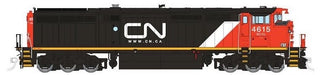 Rapido Trains 24021 HO Scale GE Dash 8-40CM CN Website BC Rail 4615