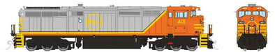 Rapido Trains 24024 HO Scale GE Dash 8-40CM Quebec North Shore & Labrador QNSL 402