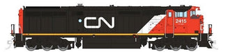 Rapido Trains 24509 HO Scale GE Dash 8-40CM Canadian National "Noodle" CN 2415 DCC Sound