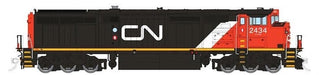 Rapido Trains 24510 HO Scale GE Dash 8-40CM Canadian National "Noodle" CN 2434 DCC Sound