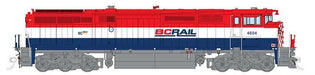 Rapido Trains 24515 HO Scale GE Dash 8-40 British Columbia BC Rail 4607 DCC and Sound