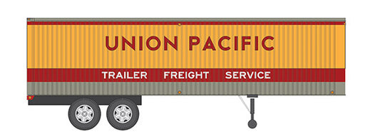 Rapido Trains 403018 HO Scale 35' Fruehauf Integral-Post Van Trailer Union Pacific UP