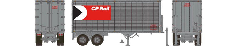 Rapido Trains 403071 HO Scale 26' Can-Car Dry Van Trailer CP Rail 268347