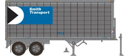 Rapido Trains 403078 HO Scale 26' Can-Car Dry Van Trailer Smith Transport 7632
