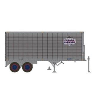 Rapido Trains 403086 HO Scale 26' Can-Car Dry Van Trailer Canada Cartage 8H0386