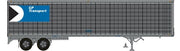 Rapido Trains 403098 HO Scale 45' Trailmobile Dry Van Trailer CP Transport 5464