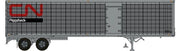 Rapido Trains 403110 HO Scale 45' Trailmobile Dry Van Trailer w/ Side Door CN 204910