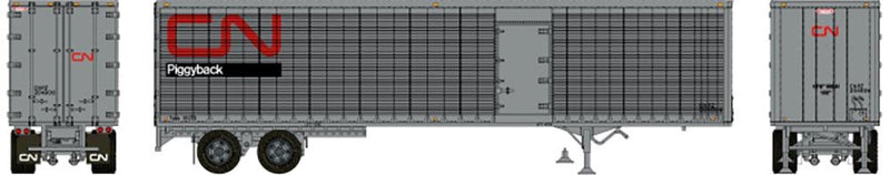 Rapido Trains 403111 HO Scale 45' Trailmobile Dry Van Trailer w/ Side Door CN 204934