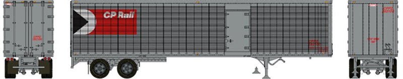 Rapido Trains 403114 HO Scale 45' Trailmobile Dry Van Trailer w/ Side Door CP Rail 282138