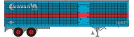 Rapido Trains 403116 HO Scale 45' Trailmobile Dry Van Trailer w/ Side Door Caravan Leasing 121641