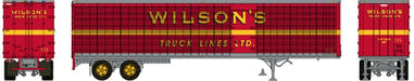 Rapido Trains 403119 HO Scale 45' Trailmobile Dry Van Trailer w/ Side Door Wilson's Truck Lines 193