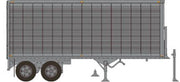 Rapido Trains 403121 HO Scale 26' Can-Car Dry Van Trailer Silver Unlettered