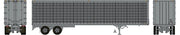 Rapido Trains 403123 HO Scale 45' Trailmobile Dry Van Trailer Silver Unlettered