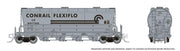 Rapido Trains 533007A N Scale PD3500 Flexi Flo Covered Hopper Conrail (Billboard) CR # Varies