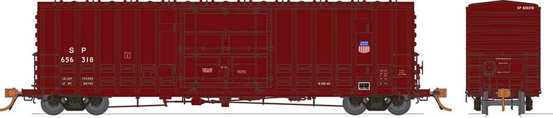 Rapido Trains 537008A N Scale B-100-40 Boxcar "UP Shield" Southern Pacific SP Single