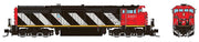Rapido Trains 540034 N Scale GE Dash 8-40CM Canadian National "Stripes" CN 2405