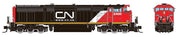 Rapido Trains 540037 N Scale GE Dash 8-40CM Canadian National "Website" CN 2400