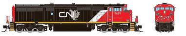 Rapido Trains 540541 N Scale GE Dash 8-40CM Canadian National North American CN 2432 with DCC Sound