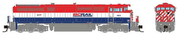 Rapido Trains 540546 N Scale GE Dash 8-40CM BC Rail 4603 with DCC and Sound