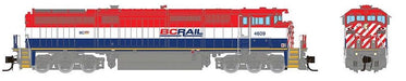 Rapido Trains 540548 N Scale GE Dash 8-40CM "Frame Stripe" BC Rail 4609 with DCC and Sound