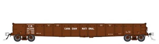 Rapido Trains 50048A HO Scale 52'6" Mill Gondola Canadian National CN #Varies