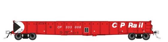 Rapido Trains 50052A HO Scale 52'6" Mill Gondola Canadian Pacific CP Rail #Varies