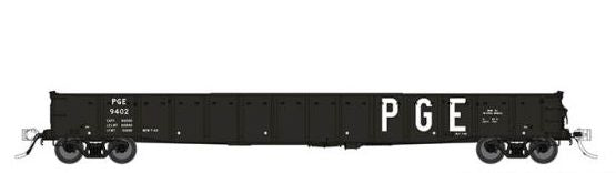 Rapido Trains 50055A HO Scale 52'6" Mill Gondola Pacific Great Eastern PGE #Varies
